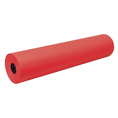 Tru-Ray Art Roll, 36" x 500', Festive Red (PAC100601)