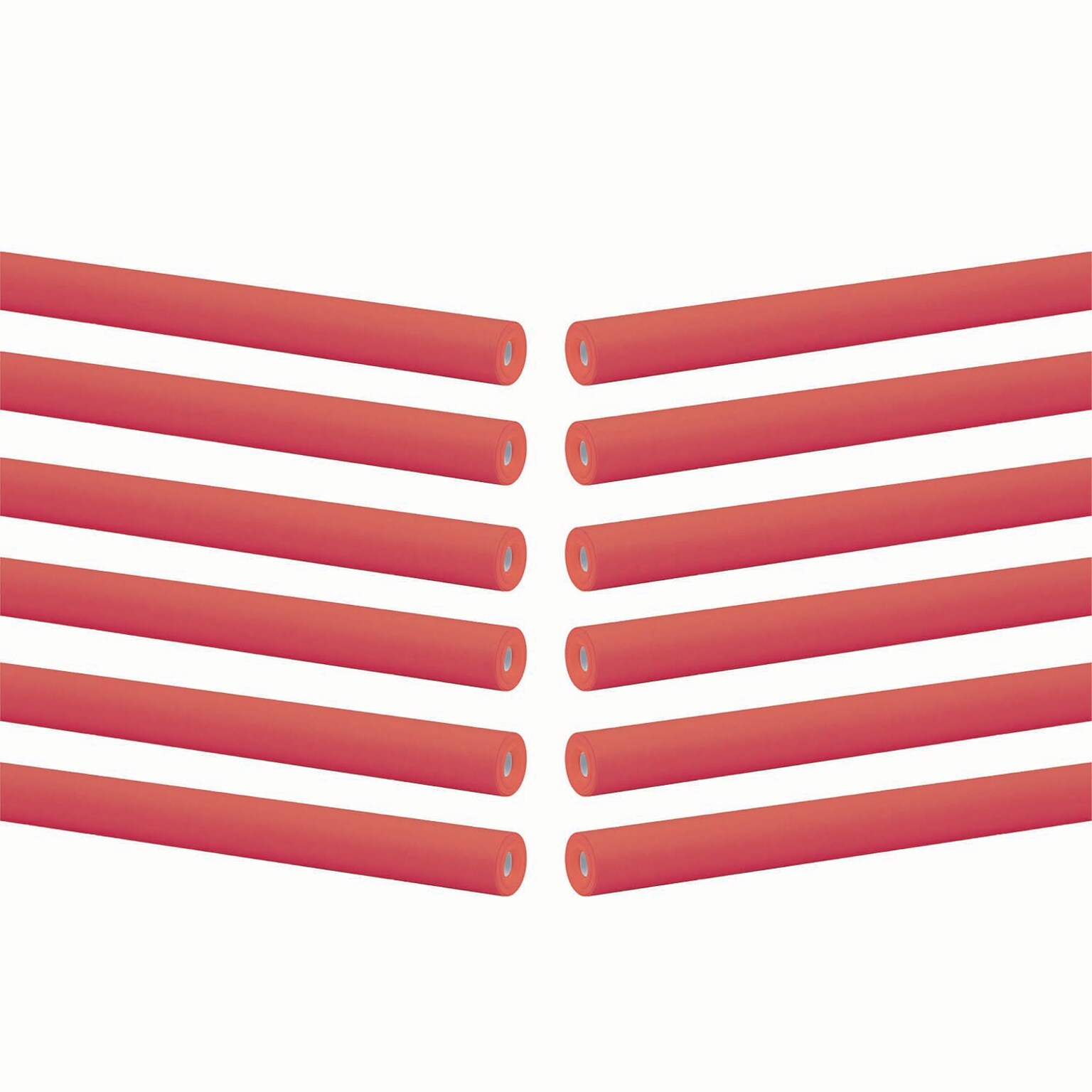Fadeless Bulletin Board Art Paper, Flame Red, 24 x 12, 12 Rolls (PAC57030-12)