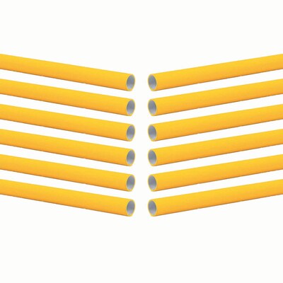 Fadeless Bulletin Board Art Paper, 24 x 12, Canary Yellow, 12 Rolls (PAC57080-12)