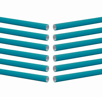 Fadeless Bulletin Board Art Paper, 24 x 12, Azure, 12 Rolls (PAC57160-12)