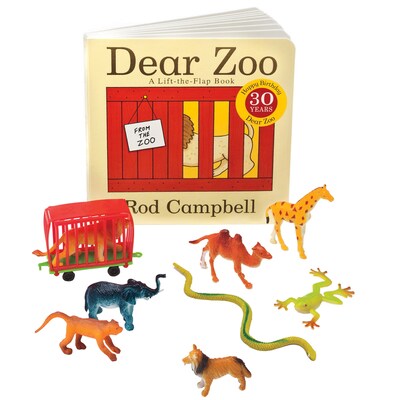 Dear Zoo 3-D Storybook By Rod Campbell, Board Book (9780230747722)