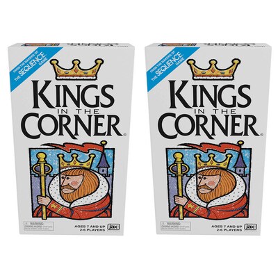 JAX Ltd. Kings in the Corner Card Game, 2/Bundle (PRE6000-2)
