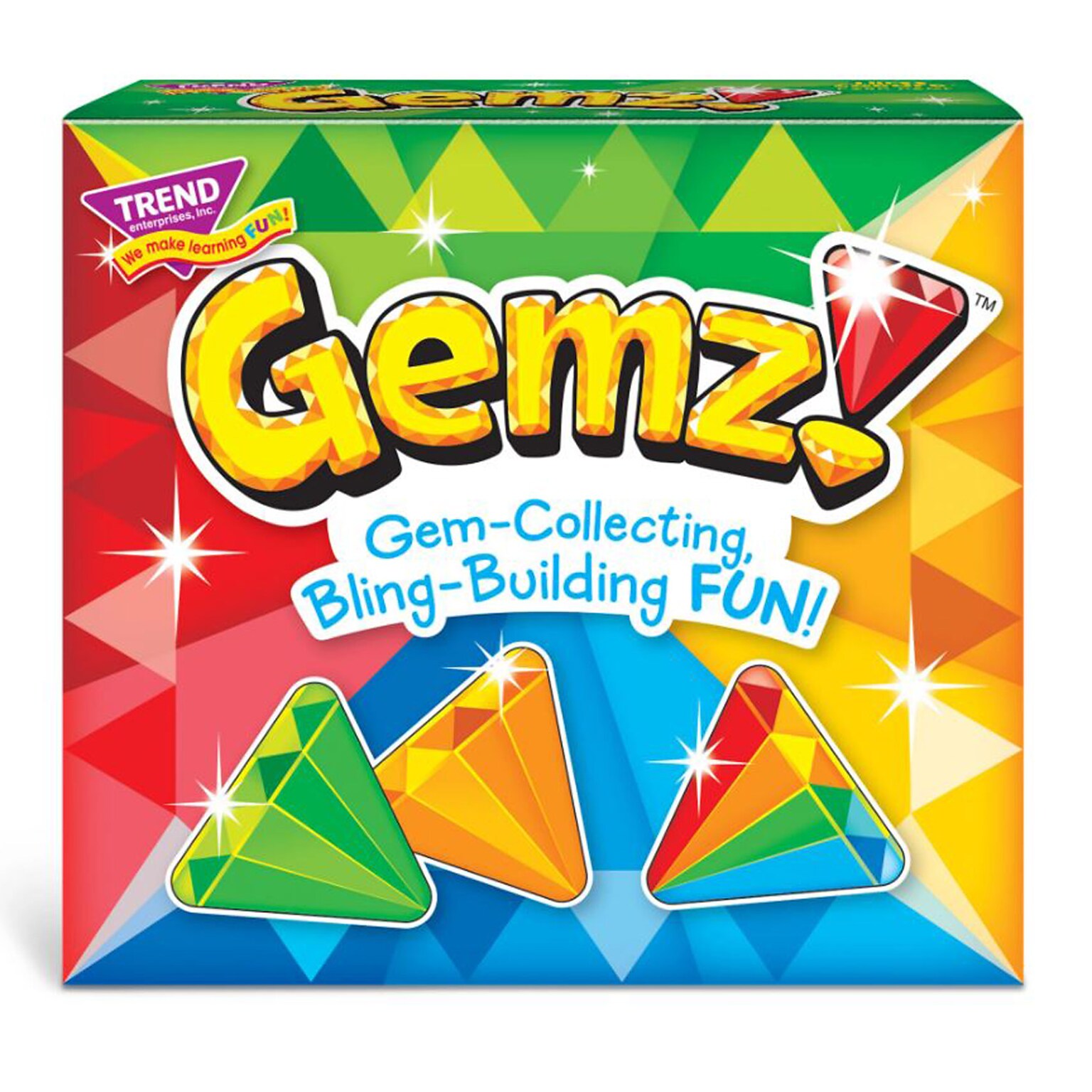 TREND Gemz!™ Three Corner™ Card Game (T-20001)