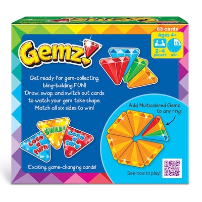 TREND Gemz!™ Three Corner™ Card Game (T-20001)
