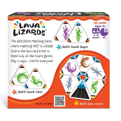 TREND Lava Lizards™ Three Corner™ Card Game (T-20002)