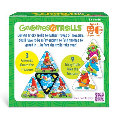 TREND GNOMES vs TROLLS™ Three Corner™ Card Game (T-20003)