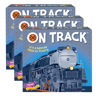 TREND ON TRACK Three Corner Card Game, Pack of 3 (T-20006-3)