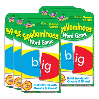 TREND Spellominoes Challenge Cards, 6 Sets (T-24010-6)