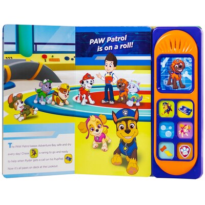 Little Sound Book Paw Patrol: Ready, Set, Rescue, Board Book (9781503731189)