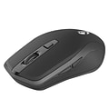 VolkanoX Zircon Series Wireless Optical Mouse, USB, Black/Gun Metal, (VK-20054-BKGM)