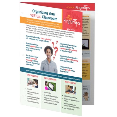 Organizing Your Virtual Classroom by Jennifer Jump, Pamphlet (ISBN: 9781087642086)