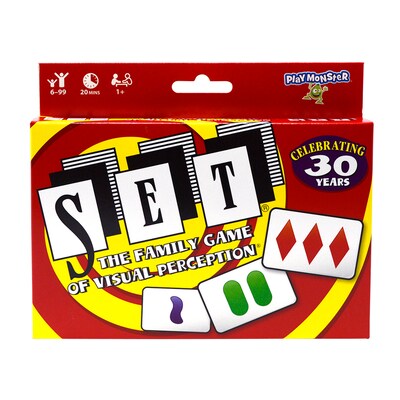 SET® Family Games SET® The Family Game of Visual Perception®, Pack of 2 (SET1000-2)