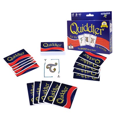 SET® Family Games Quiddler® Word Game, Pack of 2 (SET5000-2)