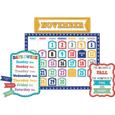 Teacher Created Resources Marquee Calendar Bulletin Board Set, 2 Sets (TCR5636-2)
