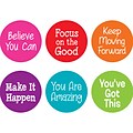 Teacher Created Resources® Spot On® Carpet Markers Positive Sayings, 7, Assorted (TCR77502)