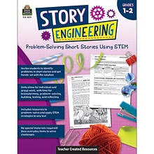 Teacher Created Resources® Story Engineering: Problem-Solving Short Stories Using STEM, Grade 1-2, P