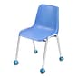 The Pencil Grip Nylon Felt/Rubber Chair Socks, Blue, 4 Per Pack, 6 Packs (TPG232-6)