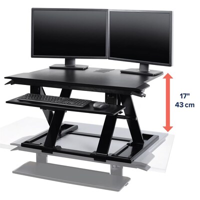 Ergotron WorkFit-TX 17"H Adjustable Riser Desk (33-467-921)