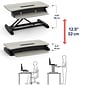 Ergotron WorkFit-Z Mini Adjustable Standing Desk Converter, Gray Woodgrain (33-458-917)