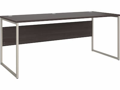 Bush Business Furniture Hybrid 72W Computer Table Desk with Metal Legs, Storm Gray (HYD373SG)