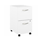 Bush Business Furniture Hybrid 2-Drawer Mobile Vertical File Cabinet, Letter/Legal Size, Lockable, W