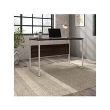 Bush Business Furniture Hybrid 48W Computer Table Desk with Metal Legs, Black Walnut (HYD148BW)