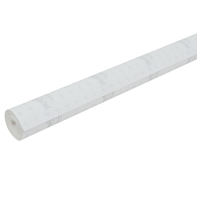 Flameless Flame Retardant Paper, 48 x 100, Frost White (PAC52041)