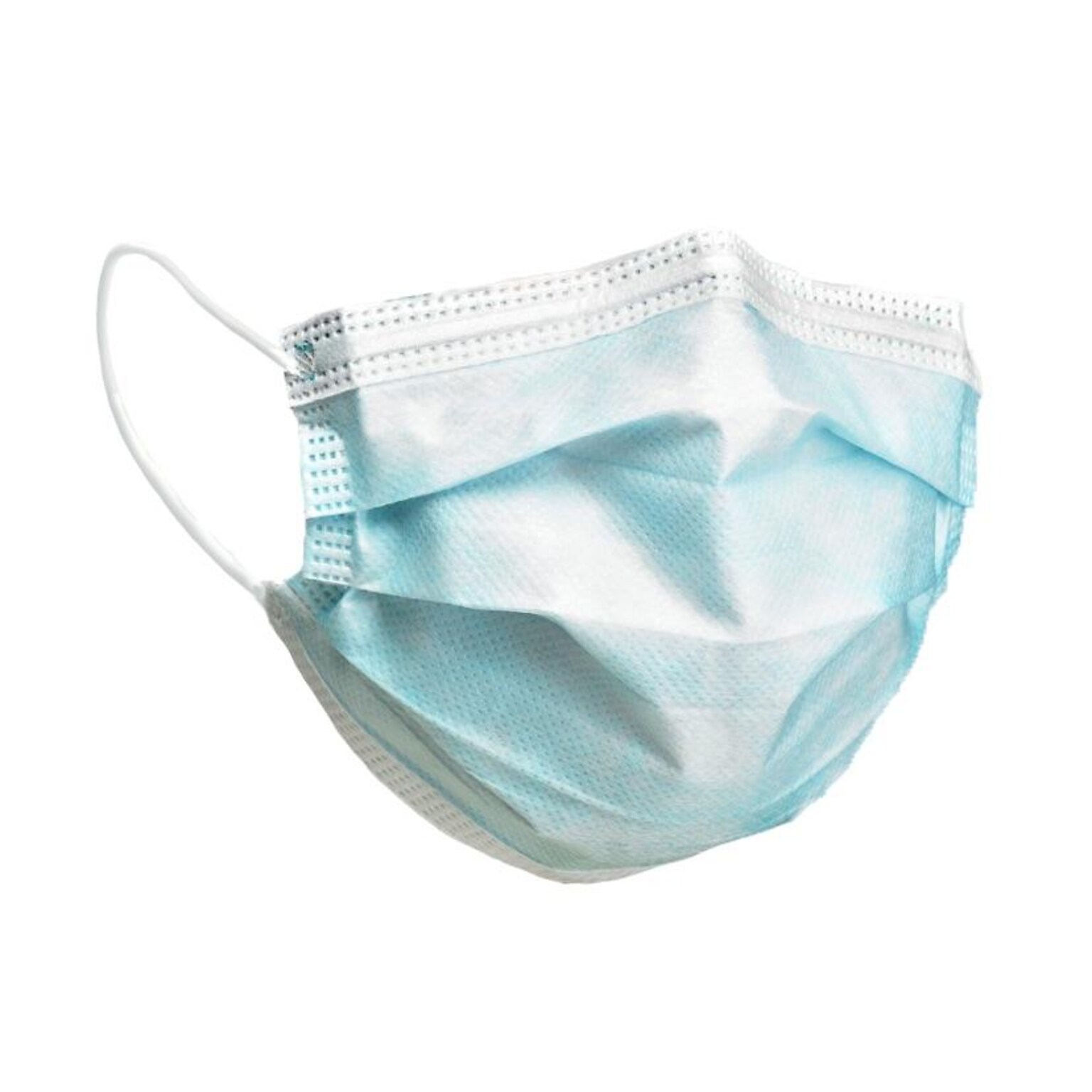 ASTM Level 3 Disposable Mask, 3-Ply, Blue, 50/Box (PG4-1263/1273)