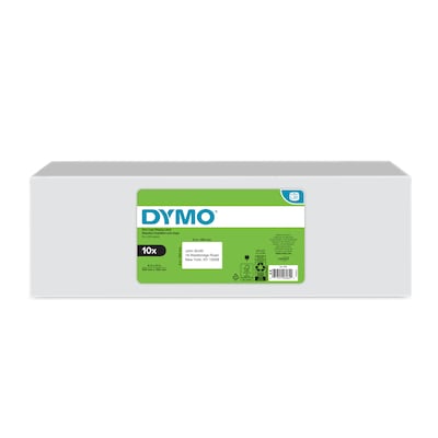 DYMO LabelWriter 2011999 Extra Large Shipping Labels, 4 x 6, Black on White, 220 Labels/Roll, 10 R