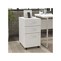 Bush Business Furniture Hybrid 3-Drawer Mobile Vertical File Cabinet, Letter/Legal Size, Lockable, W