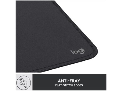 Logitech Studio Series Non-Skid Mouse Pad, Graphite (956-000035)