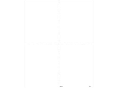 ComplyRight 2024 W-2 Tax Form, 4-Part, 4-Up, 50/Pack (522150)