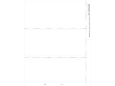 ComplyRight 2024 W-2 Tax Form, 3-Part, 3-Up, 50/Pack (517450)