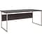 Bush Business Furniture Hybrid 72W Computer Table Desk with Metal Legs, Storm Gray (HYD172SG)