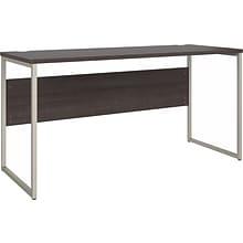 Bush Business Furniture Hybrid 60W Computer Table Desk with Metal Legs, Storm Gray (HYD260SG)