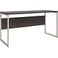 Bush Business Furniture Hybrid 60" W Computer Table Desk with Metal Legs, Storm Gray (HYD260SG)