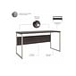 Bush Business Furniture Hybrid 60"W Computer Table Desk with Metal Legs, Storm Gray (HYD260SG)