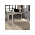 Bush Business Furniture Hybrid 48 W Computer Table Desk with Metal Legs, Storm Gray (HYD248SG)