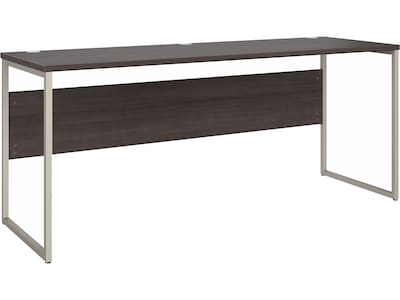 Bush Business Furniture Hybrid 72W Computer Table Desk with Metal Legs, Storm Gray (HYD272SG)