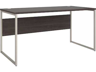 Bush Business Furniture Hybrid 60W Computer Table Desk with Metal Legs, Storm Gray (HYD360SG)