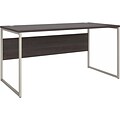 Bush Business Furniture Hybrid 60W Computer Table Desk with Metal Legs, Storm Gray (HYD360SG)