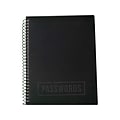 RE-FOCUS THE CREATIVE OFFICE 5.5 x 7 Small Password Keeper Book, Black (11003)