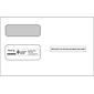 ComplyRight Self Seal Security Tinted Double-Window Tax Envelopes, 5 5/8" x 9", 25/Pack (7777225)