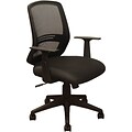 Advantage Mesh Back Fabric Computer and Desk Chair, Black (KB-2012-BLK)