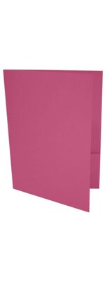 LUX 9 x 12 Presentation Folders, Standard Two Pocket, Magenta, 25/Pack (LUX-PF-10-25)