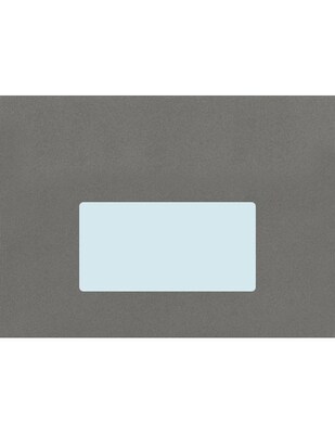 LUX 4 x 2 Rectangle Labels, 10 Per Sheet (100/Pack), Pastel Blue (46PB-100)