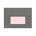 LUX 4 x 2 Rectangle Labels, 10 Per Sheet (50/Pack), Pastel Pink (46PP-50)