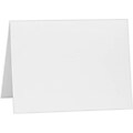 LUX A1 Folded Card (3 1/2 x 4 7/8) 250/Pack, 80lb. Bright White (A1FW-250)