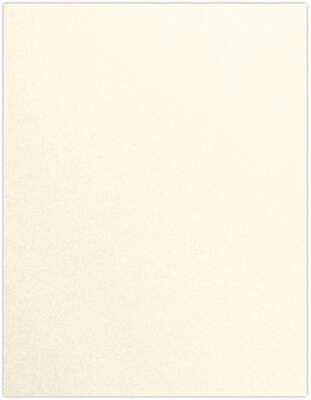 LUX Colored Paper, 32 lbs., 8.5 x 11, 50 Sheets/Pack, Champagne Metallic, 50 Sheets/Pack (4040-WPC-50)
