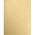 LUX Colored Paper, 32 lbs., 8.5 x 11, Blonde Metallic, 50 Sheets/Pack (FA5030-05-50)